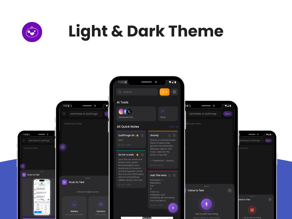 QuillForge — Android app development